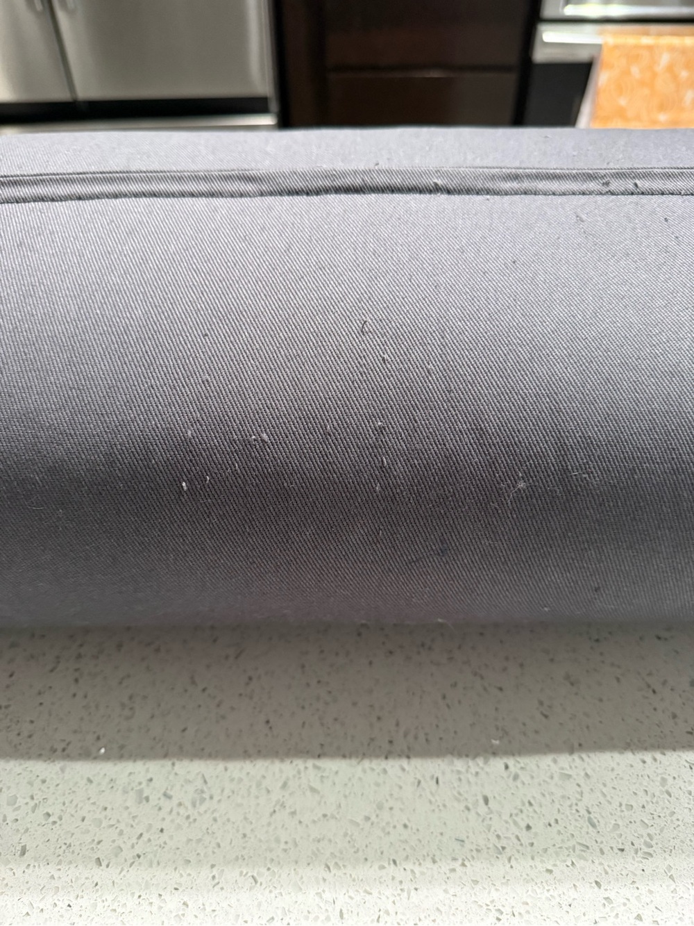 Hugger Mugger Standard Yoga Bolster Dark Gray Women's Lumbar Support Pillow - Picture 12 of 16